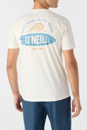 ONeill JOYWAVE MODERN FIT TEE - NATURAL