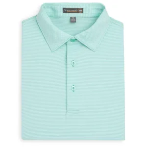 Peter Millar Halford Stripe Stretch Jersey Polo (Various Colors)