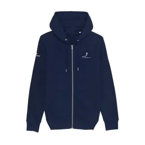 Power of Polo Navy Zip Hoodie