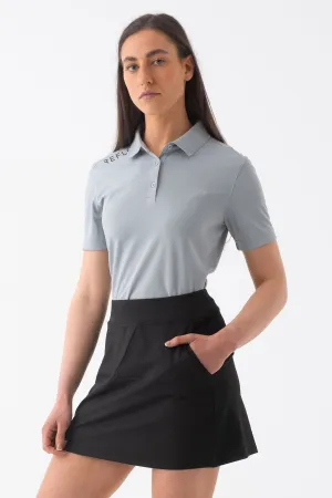 Sulu Womens Polo Grey